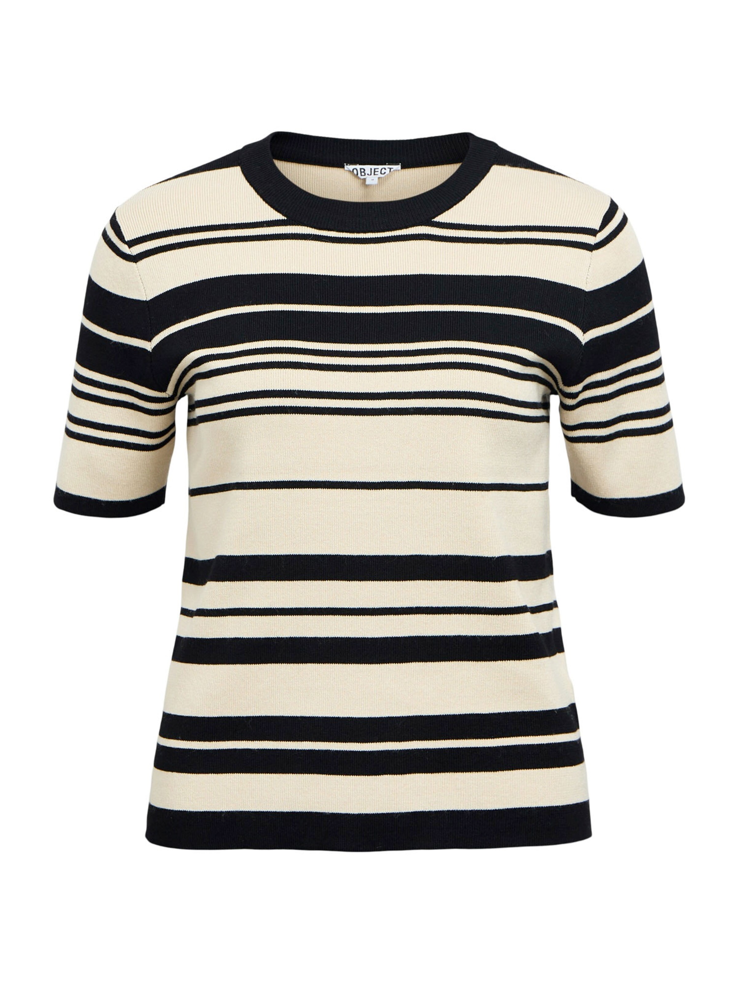 OBJECT Πουλόβερ 'OBJESTER' σε μαύρο: μπροστά