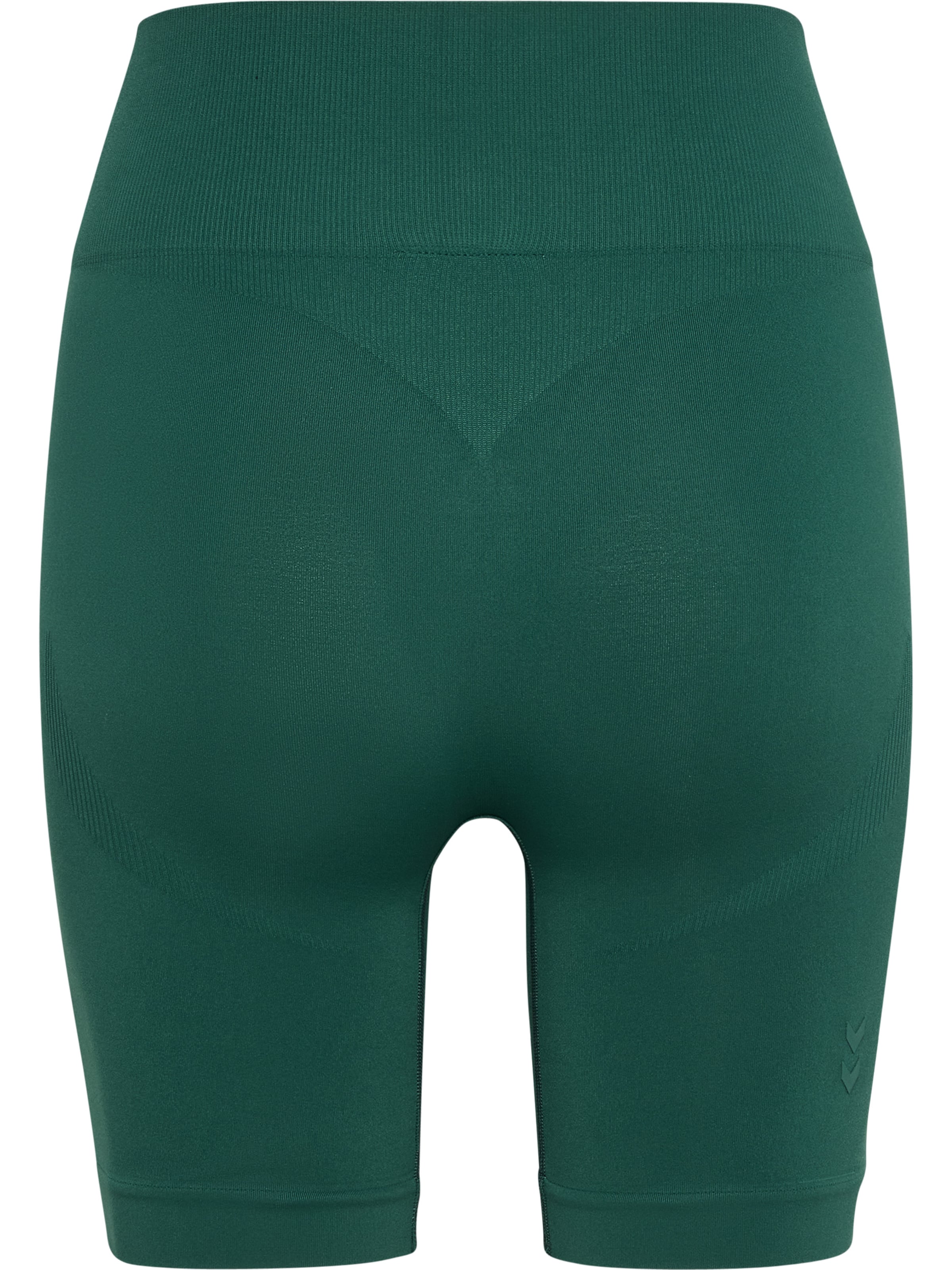 Hummel Slimfit Sportshorts 'Flow' in Grün