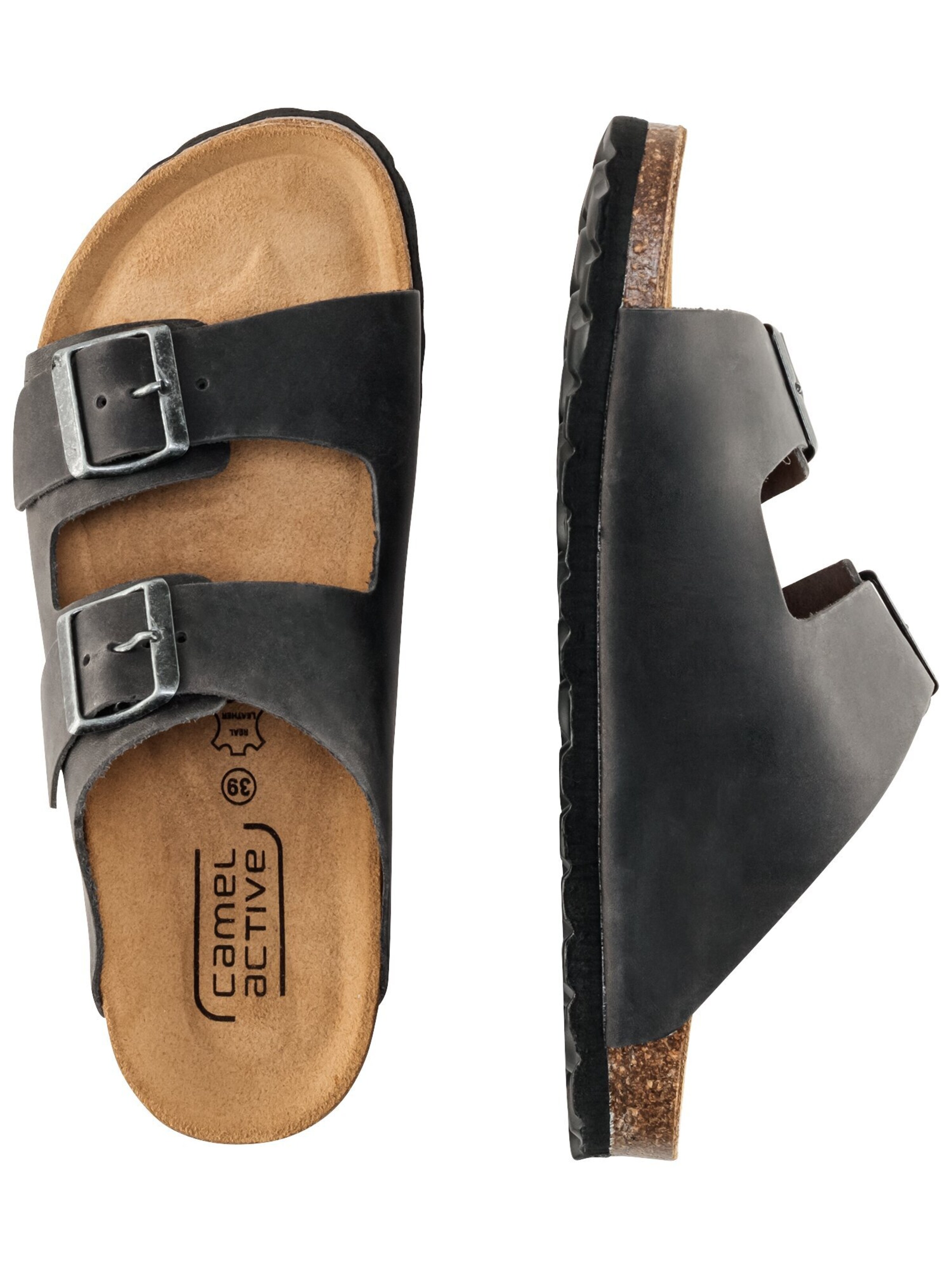 CAMEL ACTIVE Mules in Black