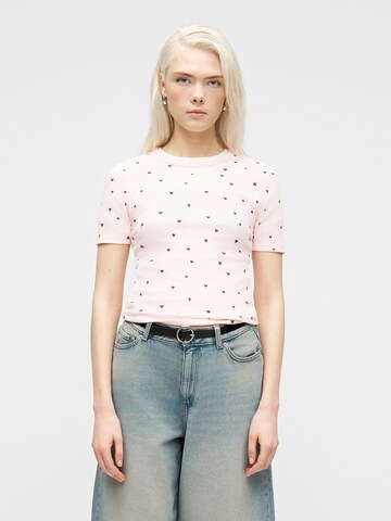 JDY Shirt 'JDYLUCKY' in Pink: front