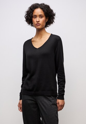STREET ONE Sweater in Black: front