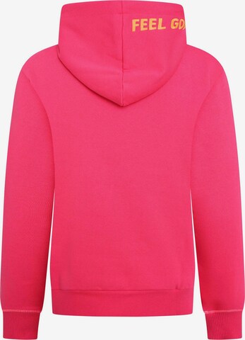 Zwillingsherz Sweatshirt 'Pippa' in Pink