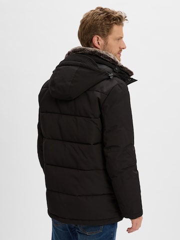 STRELLSON Winter Jacket 'Piazza' in Black