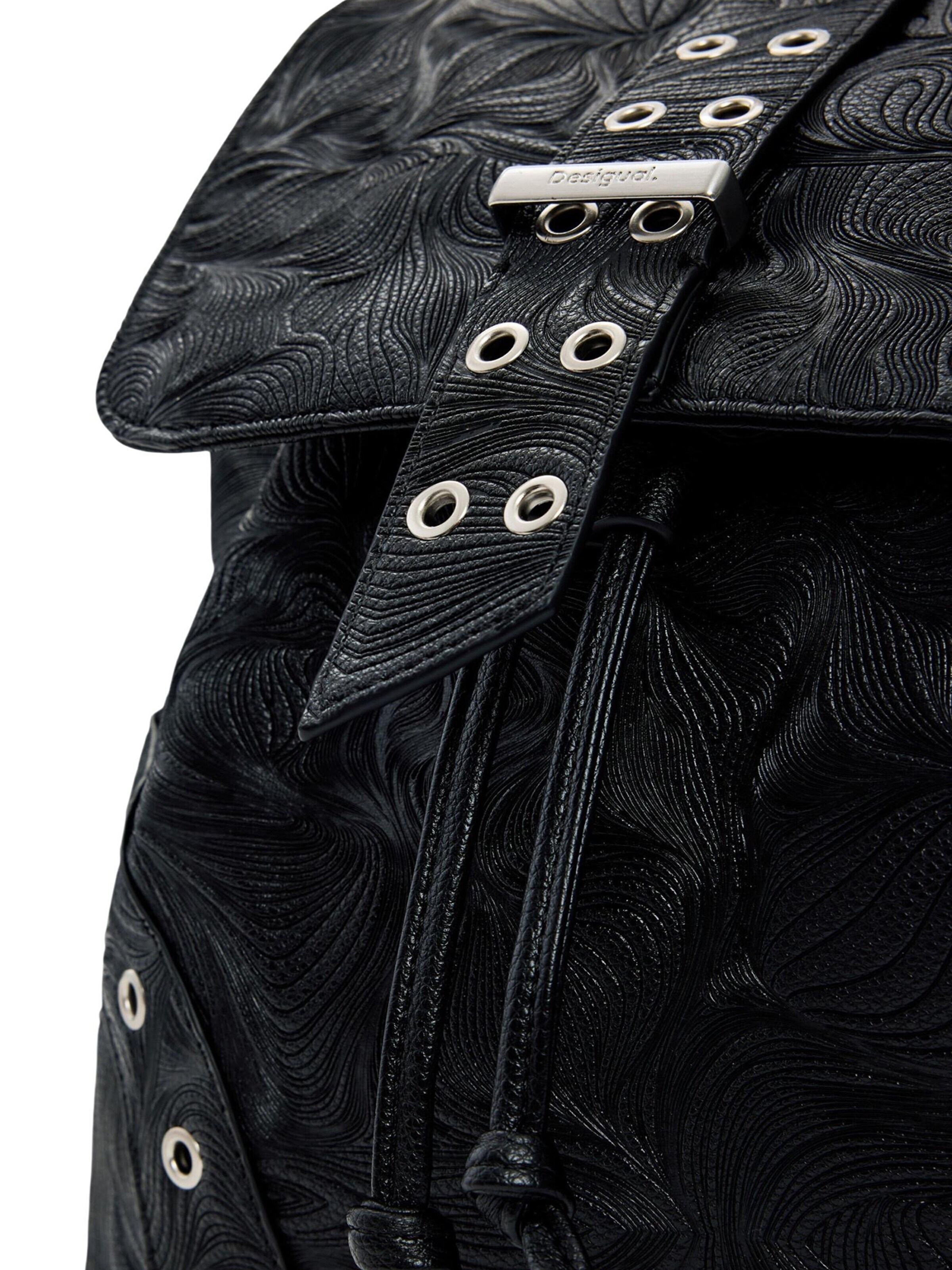 Desigual - Mochila 'BACK_MOONSTONE PRISA SHOR 26SAKP04' en negro