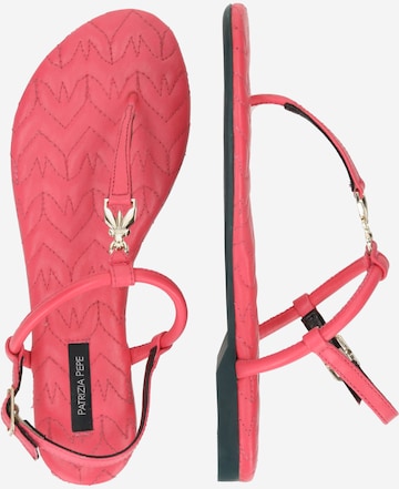 PATRIZIA PEPE T-bar sandals in Pink