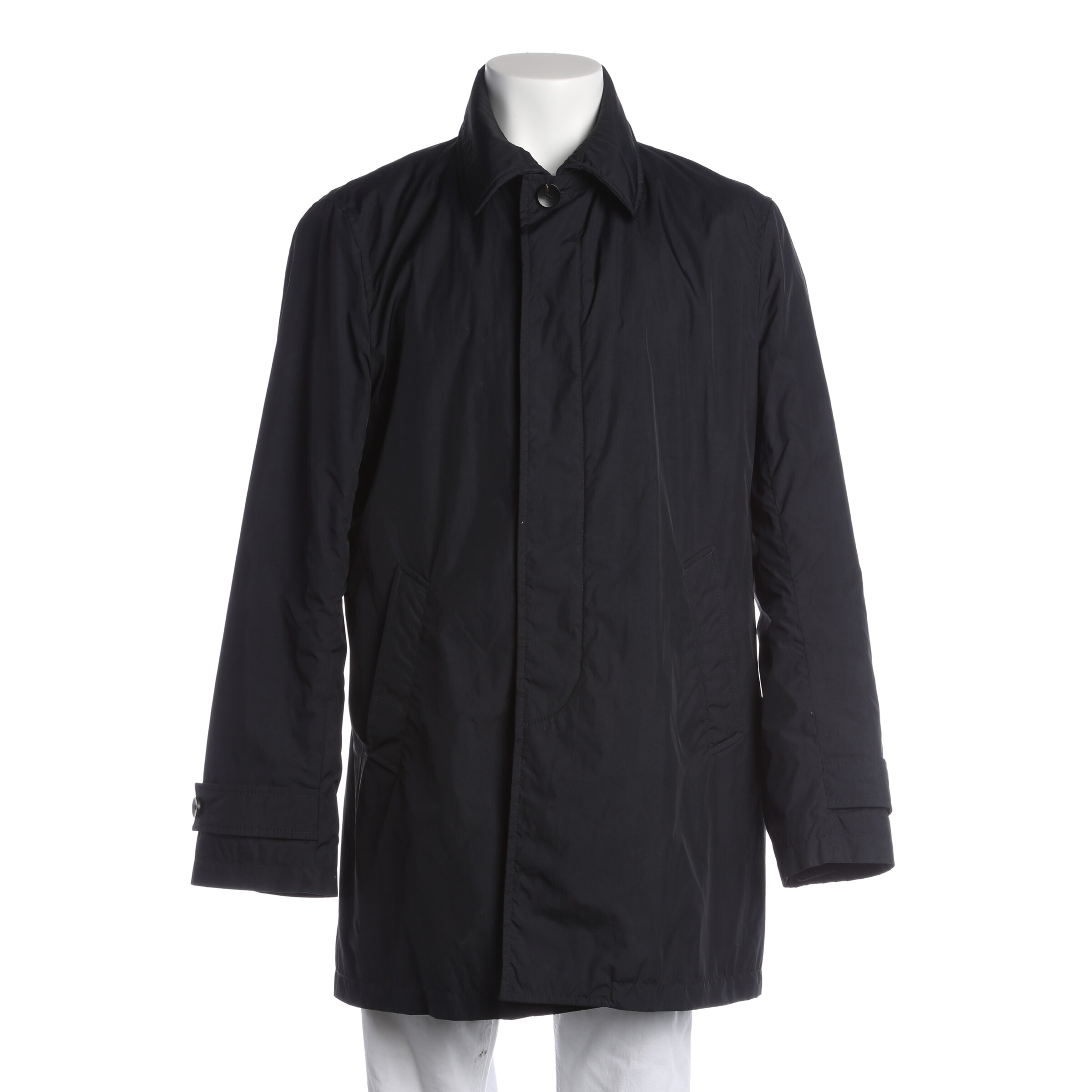 ARMANI Jacket & Coat in M-L in Black: front