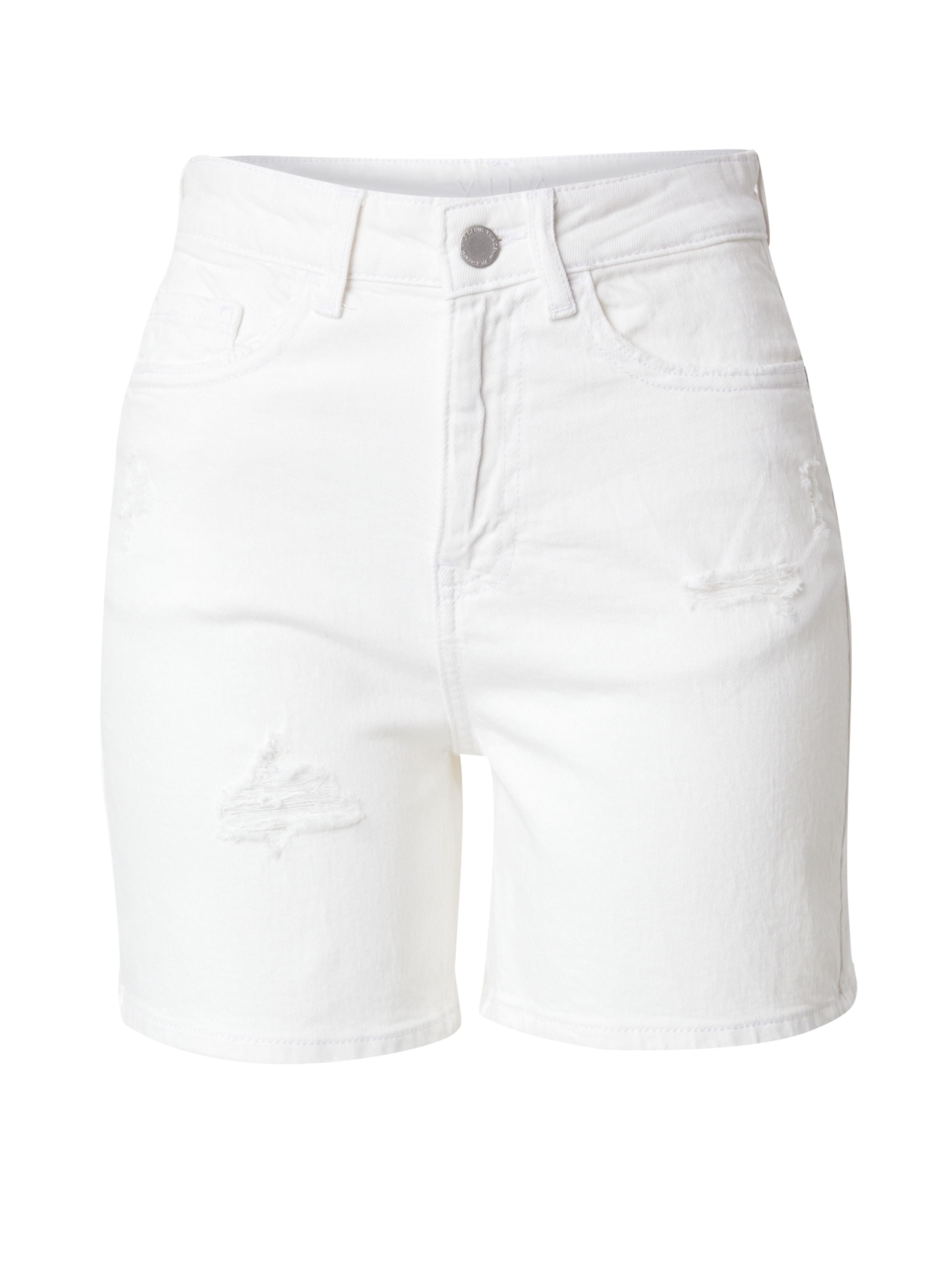 VILA Обычный Джинсы 'VIJAF' в Белый: спереди