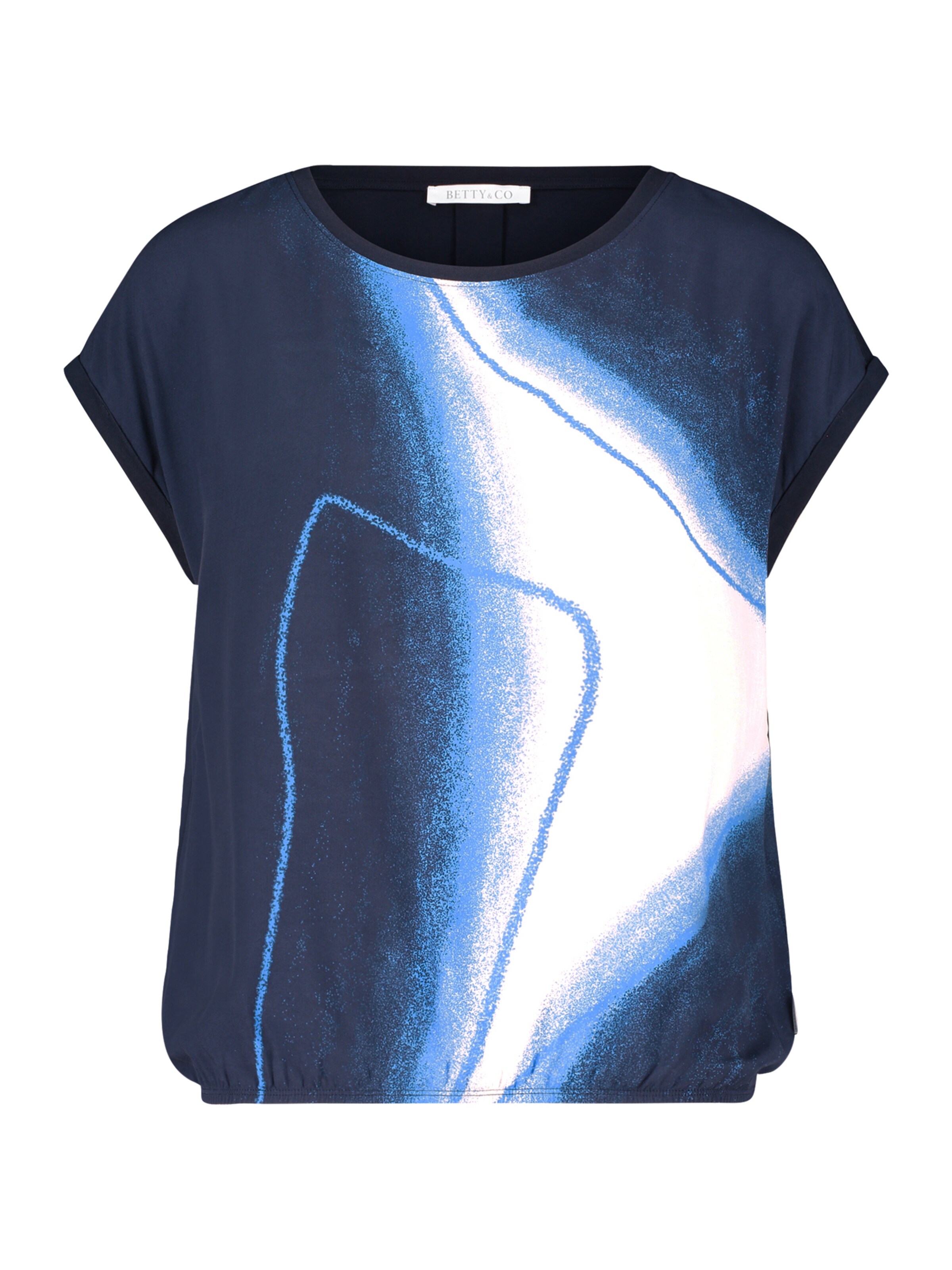 Betty & Co T-Shirt in Blau: Vorderseite