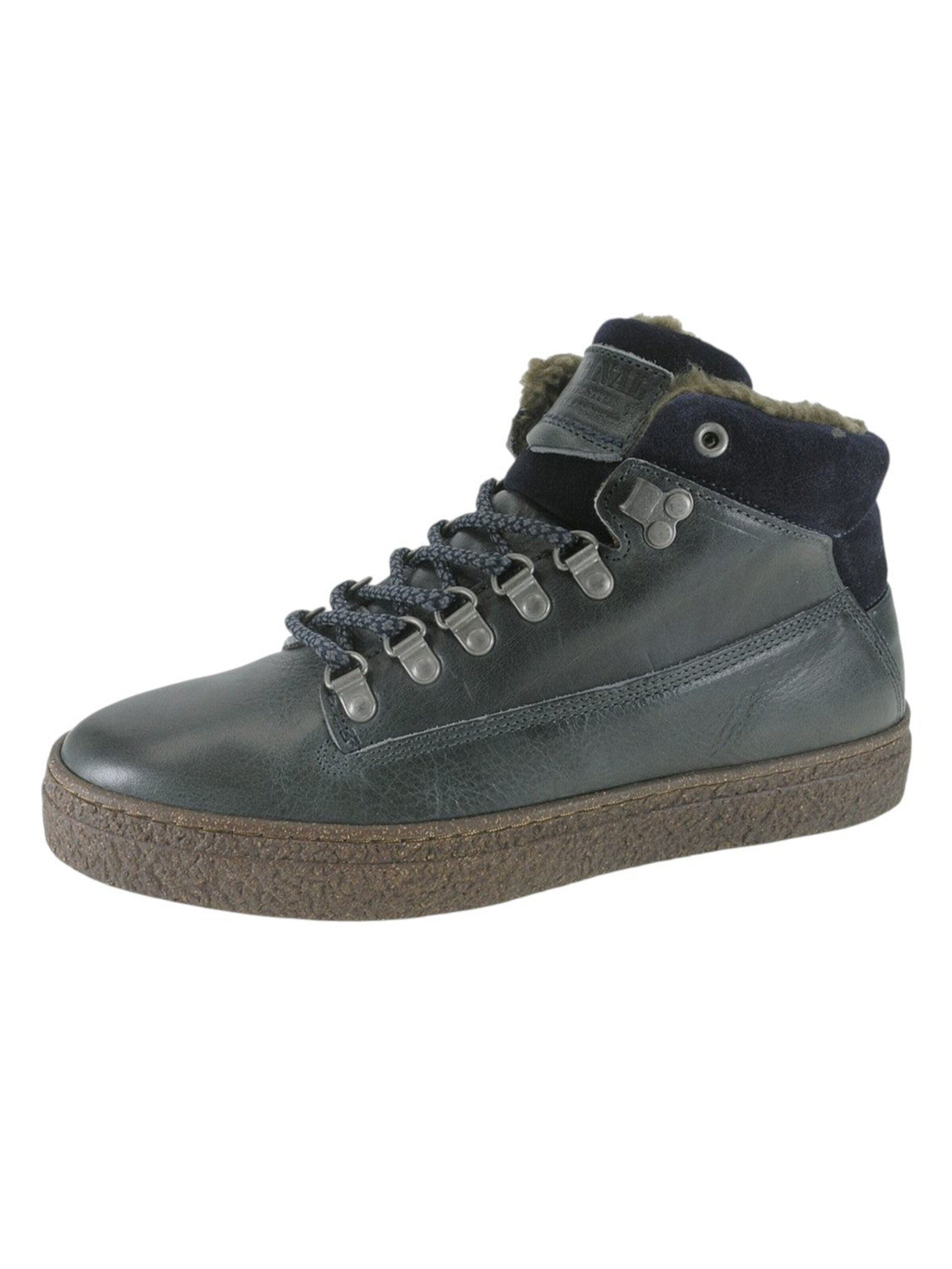Beppi Schnürboots 'Casual boot'‌‌‌‌ in Schwarz: Vorderseite