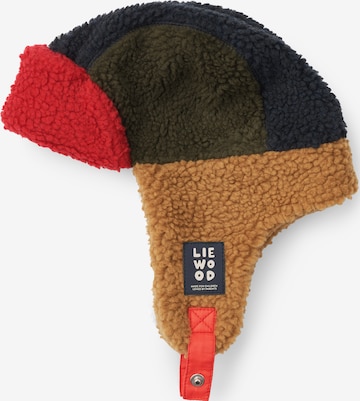 Liewood - Gorros 'Bravo' em castanho: frente