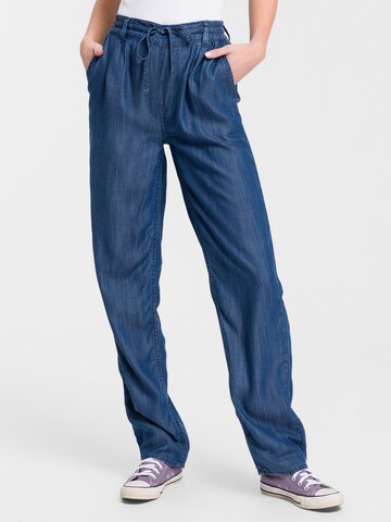 Cross Jeans Wide leg Jeans ' P 514 ' in Blue: front