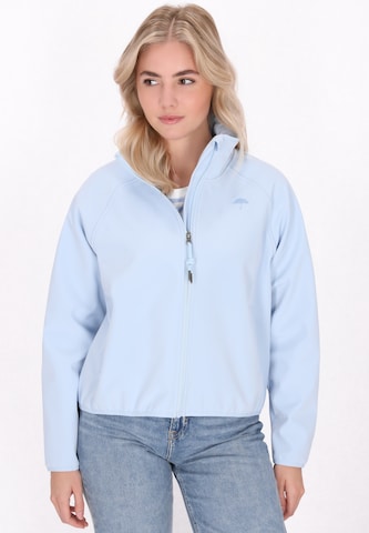 Schmuddelwedda Functionele jas in Blauw: voorkant