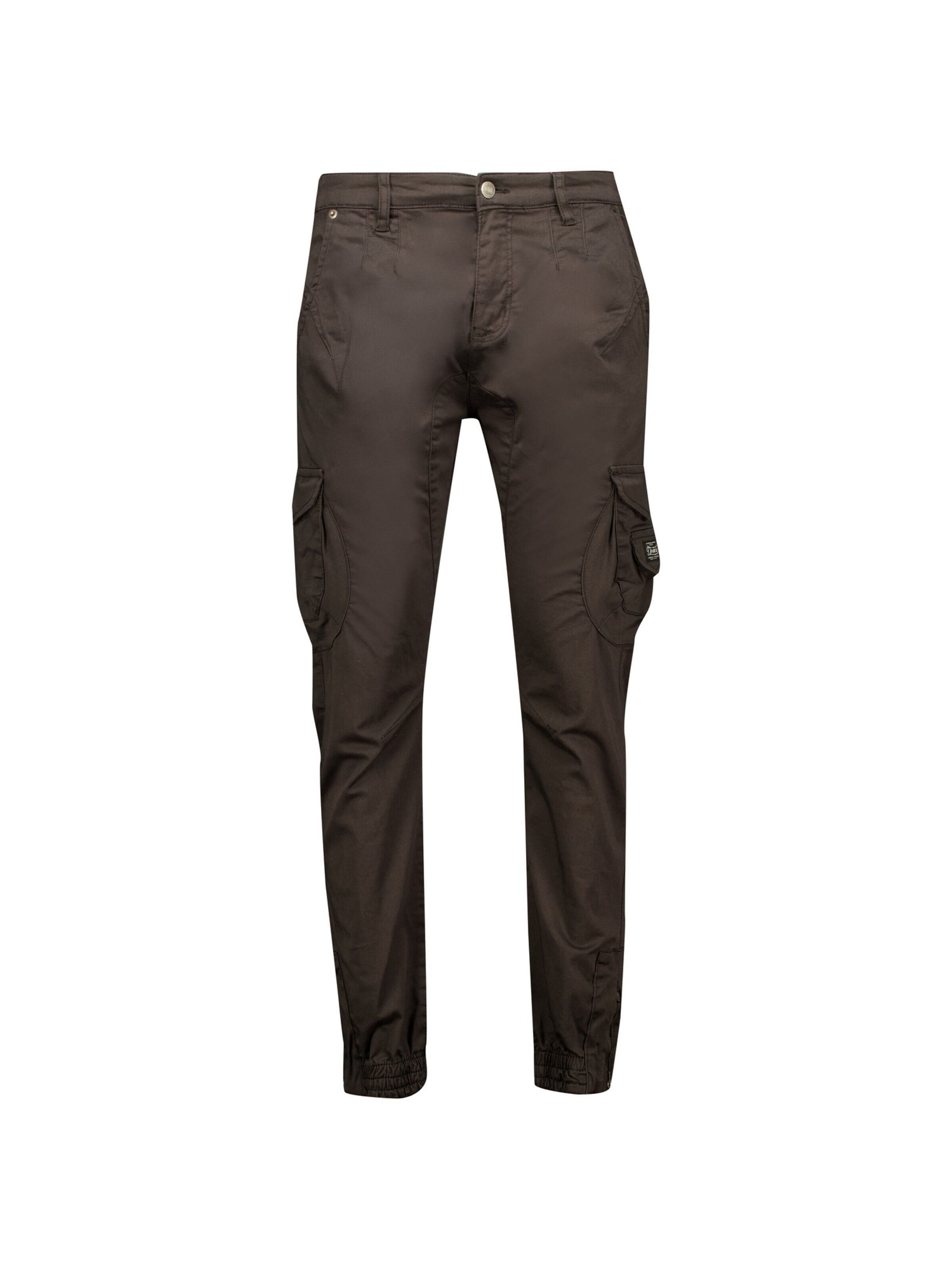 Deeluxe Tapered Hose 'Garden' in Grau: Vorderseite
