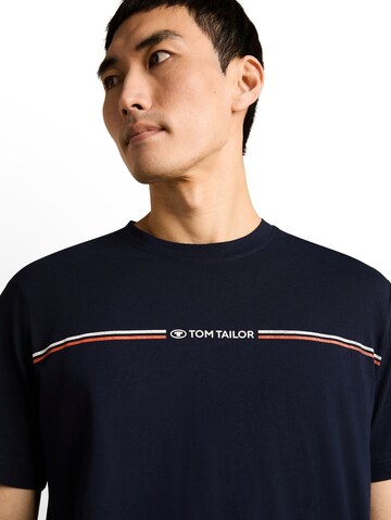 TOM TAILOR T-Shirt in Schwarz