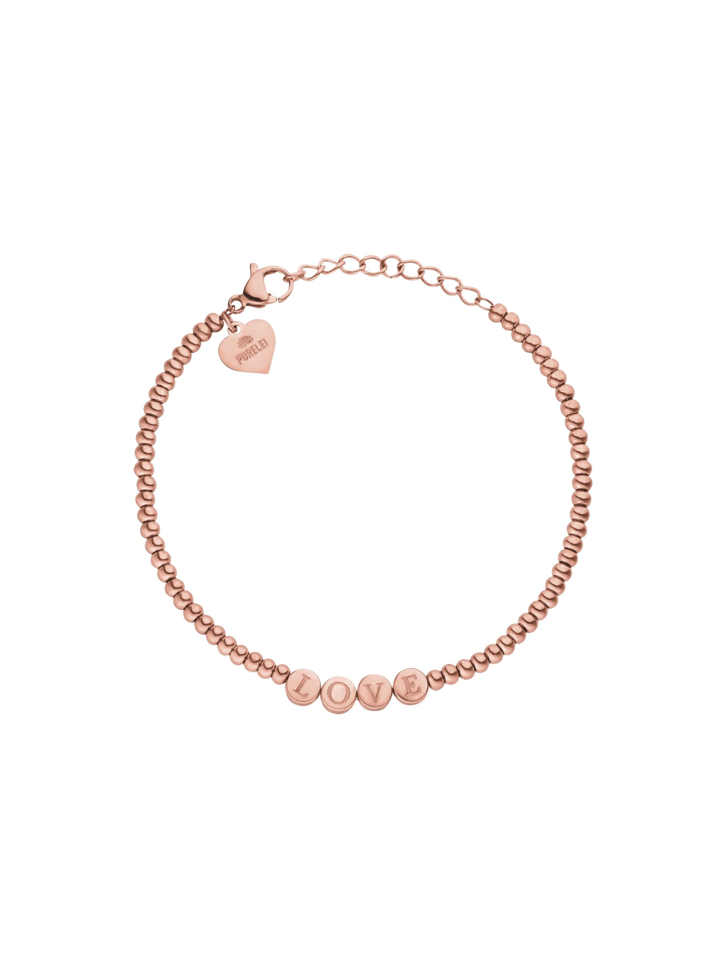 Bracelet 'Spread Love' PURELEI en or : devant