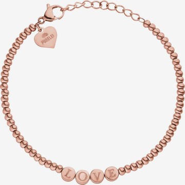 PURELEI Armband 'Spread Love' in Goud: voorkant