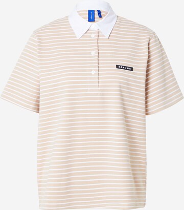 Résumé Poloshirt 'Lisbet' in Beige: predná strana