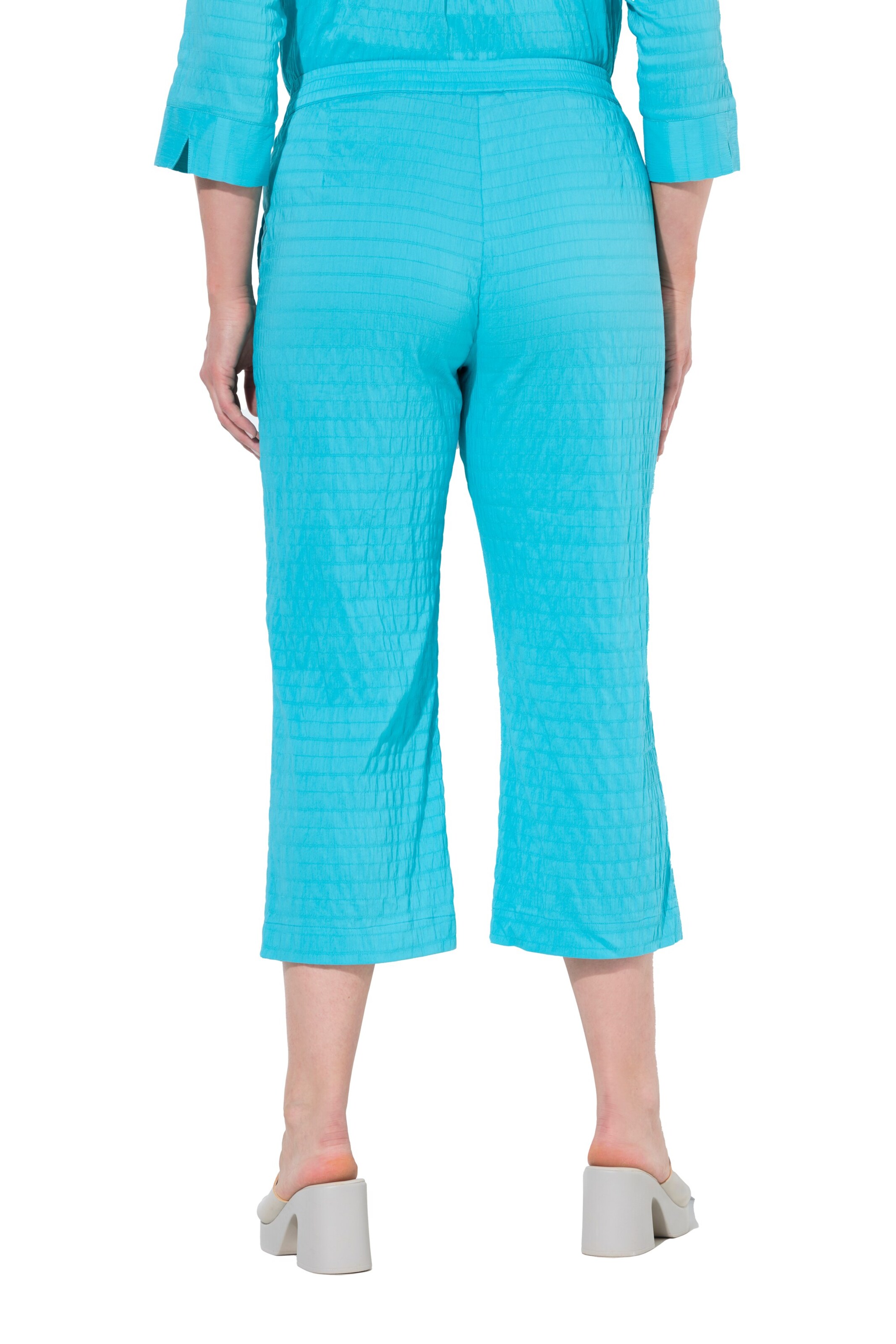 Ulla Popken Loosefit Broek in Blauw