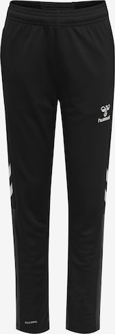 Hummel Workout Pants in Black: front