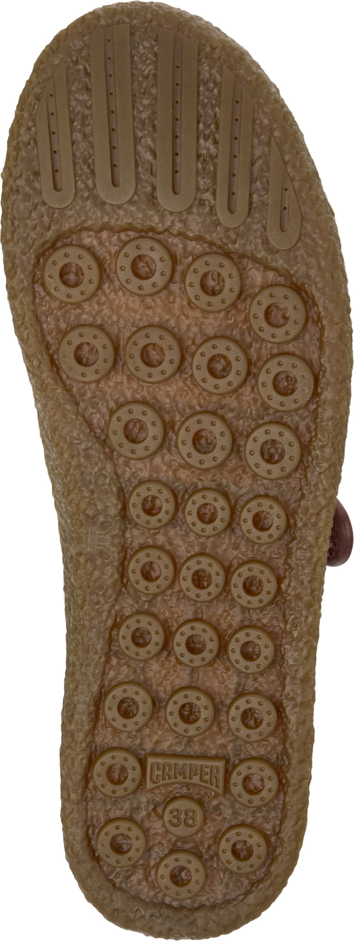 CAMPER Ballerina met riempjes 'Peu Terreno' in Beige