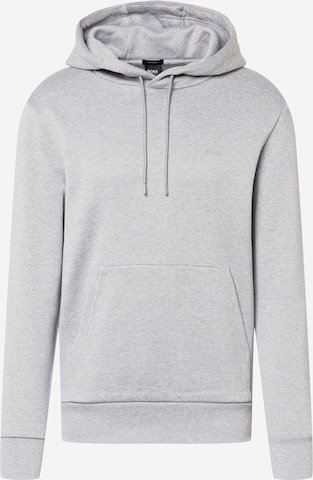 BOSS Black Sweatshirt 'Seeger' in Grey: front