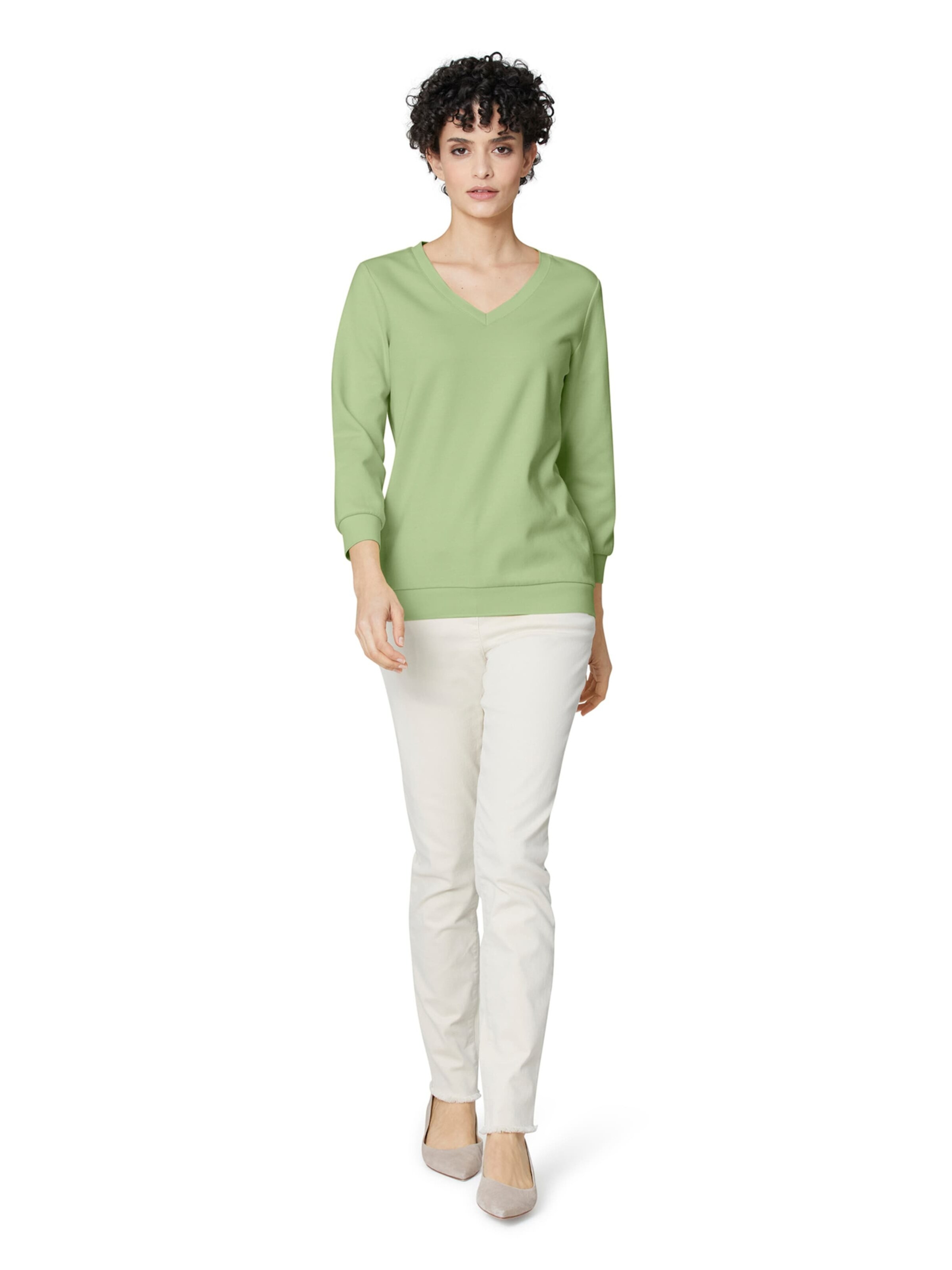 Sweat-shirt MADELEINE en vert