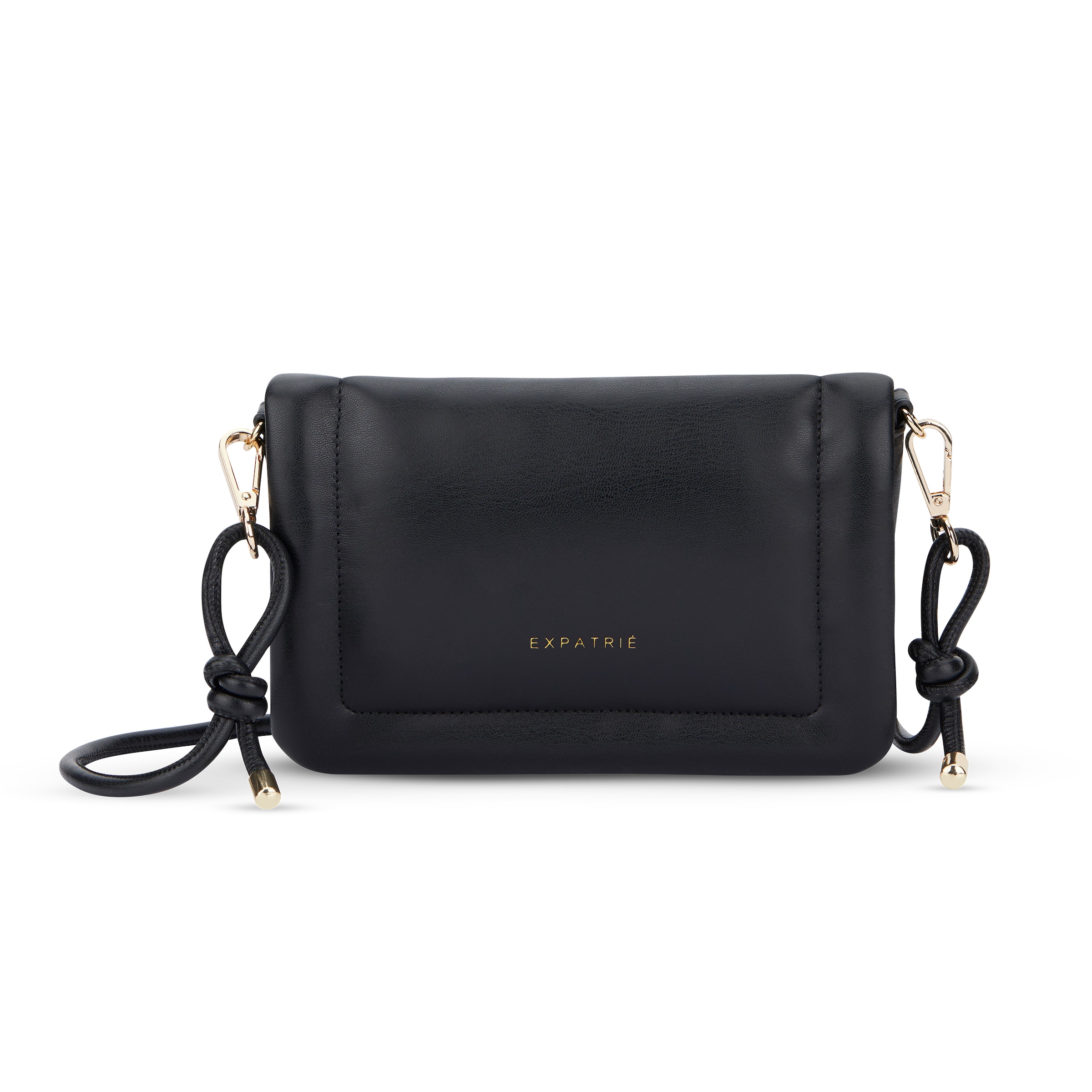 Expatrié Crossbody bag 'Zoe Small' in Black: front