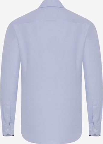 mėlyna DENIM CULTURE Standartinis modelis Marškiniai 'Javed'