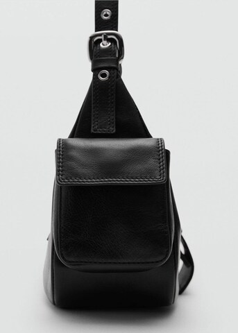 MANGO Shoulder Bag in Black