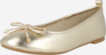 s.Oliver Baleriny w kolorze złoty: przód