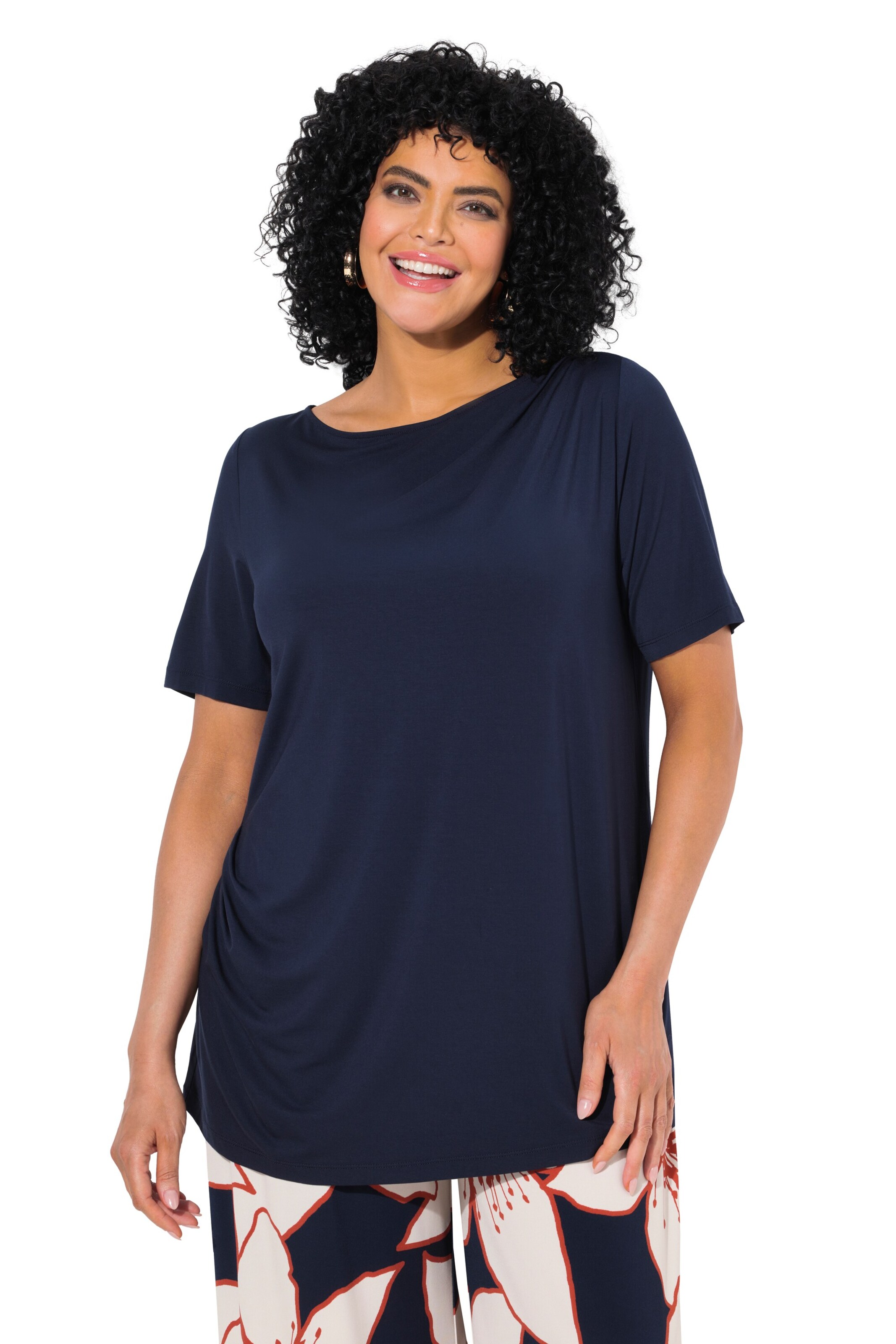 Ulla Popken Shirt in Blue: front