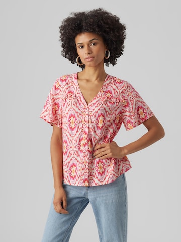 VERO MODA Blouse 'Sifa' in Pink: front