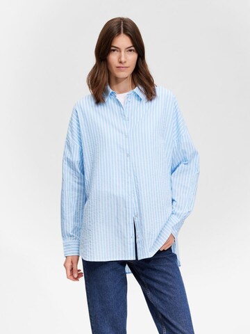 SELECTED FEMME Blouse in Blauw: voorkant