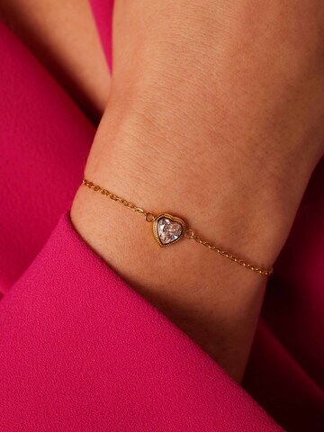 Lucardi Bracelet 'Weinlese' in Gold: front