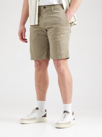 s.Oliver Regular Chino trousers 'Phoenix' in Green: front