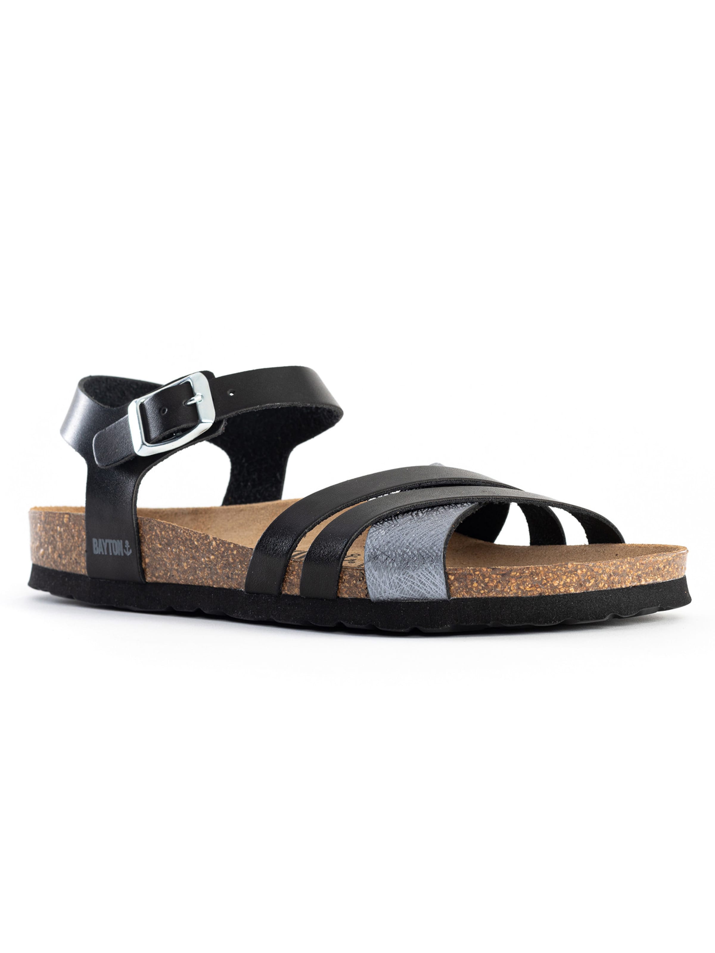 Bayton Sandal 'Denia' in Black
