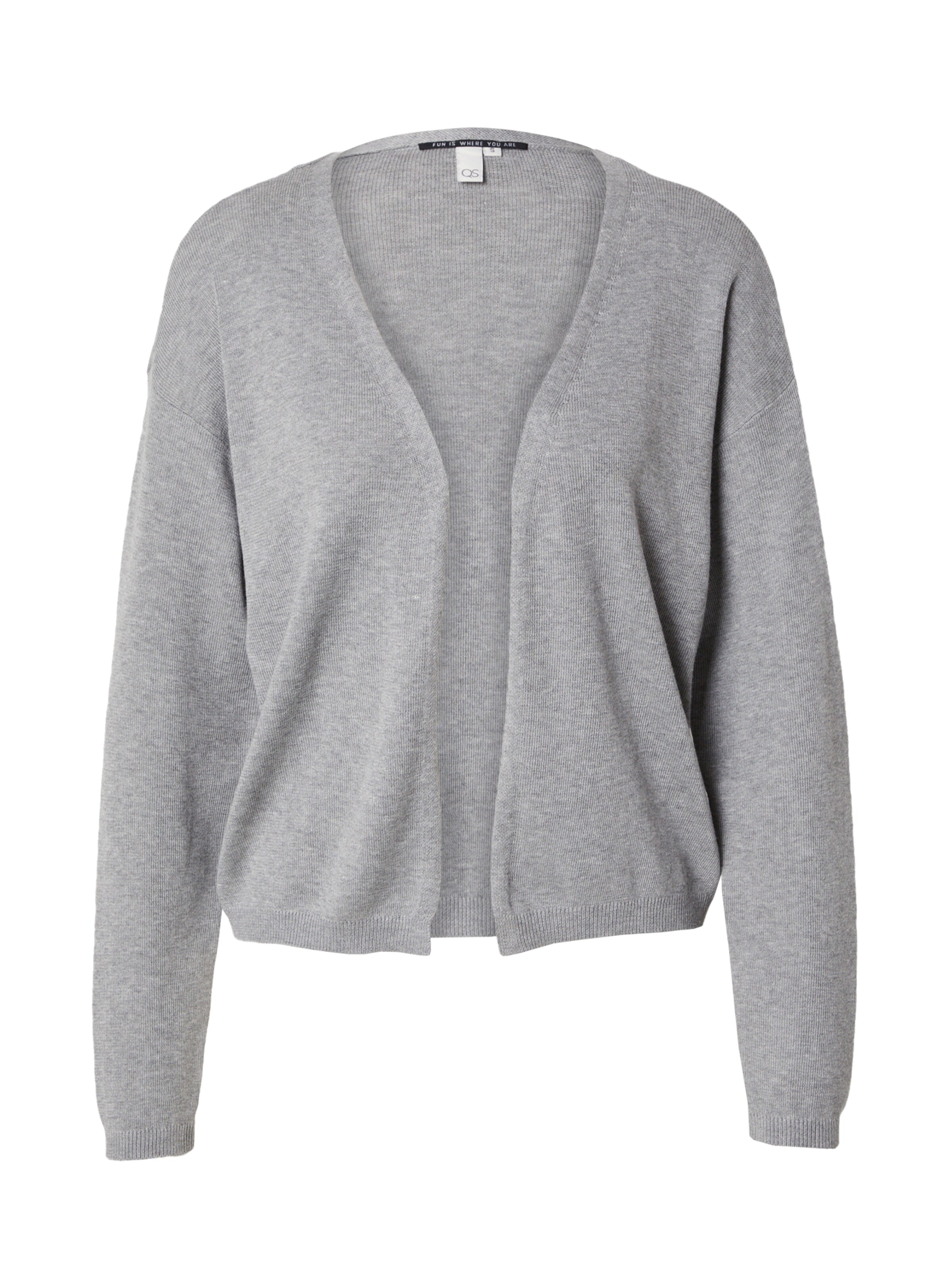 Giacchetta di QS in grigio: frontale