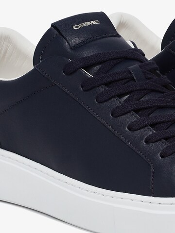 Sneaker bassa di Crime London in blu