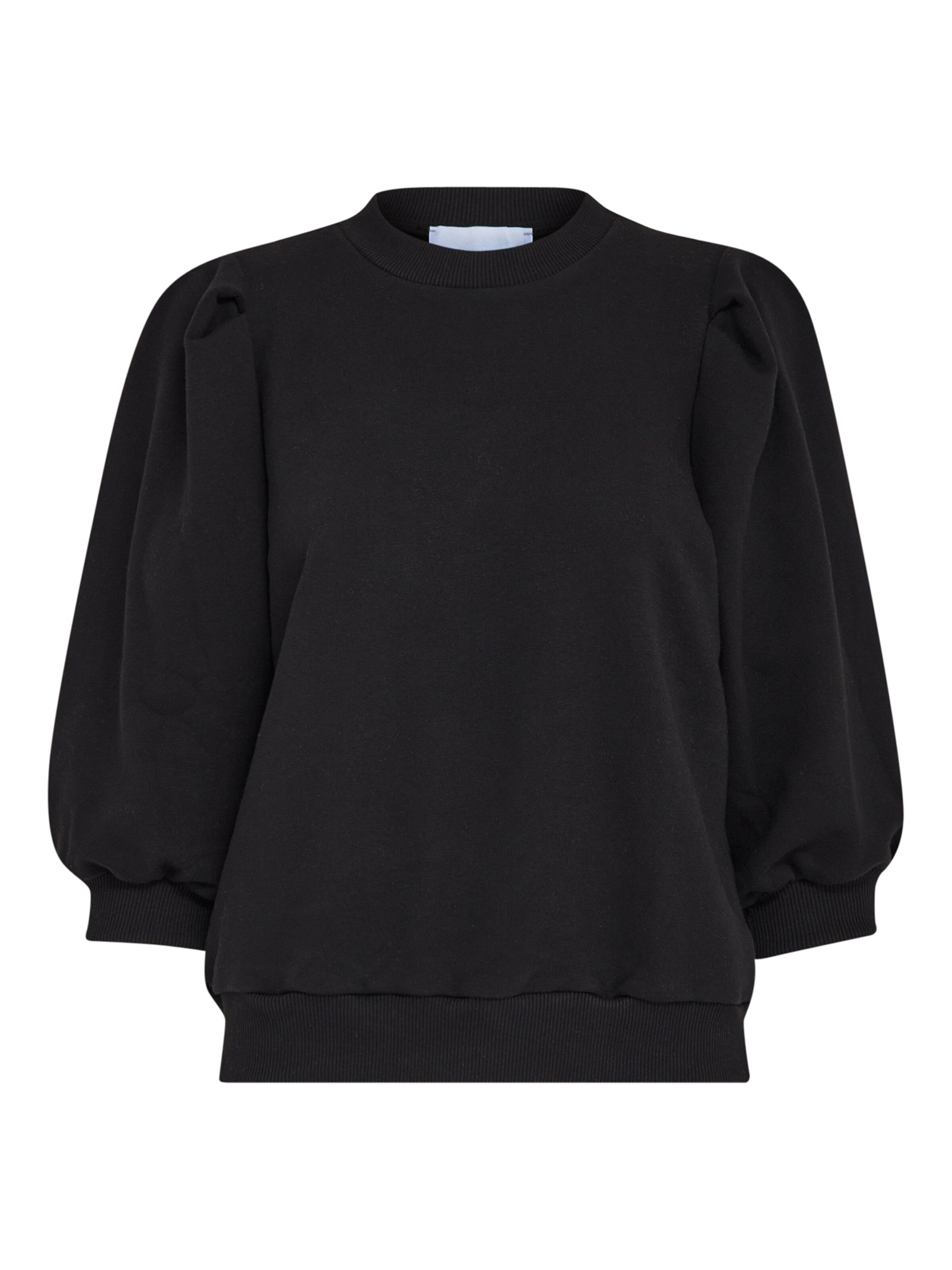 minus Sweatshirt 'Mika' in Schwarz: Vorderseite