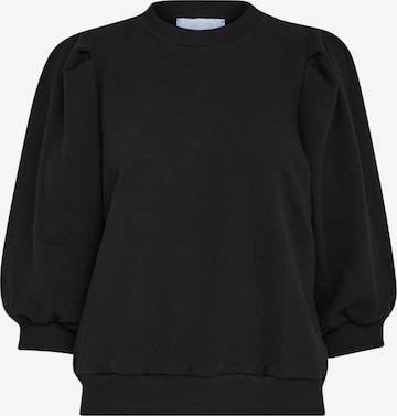 minus Sweatshirt 'Mika' in Zwart: voorkant