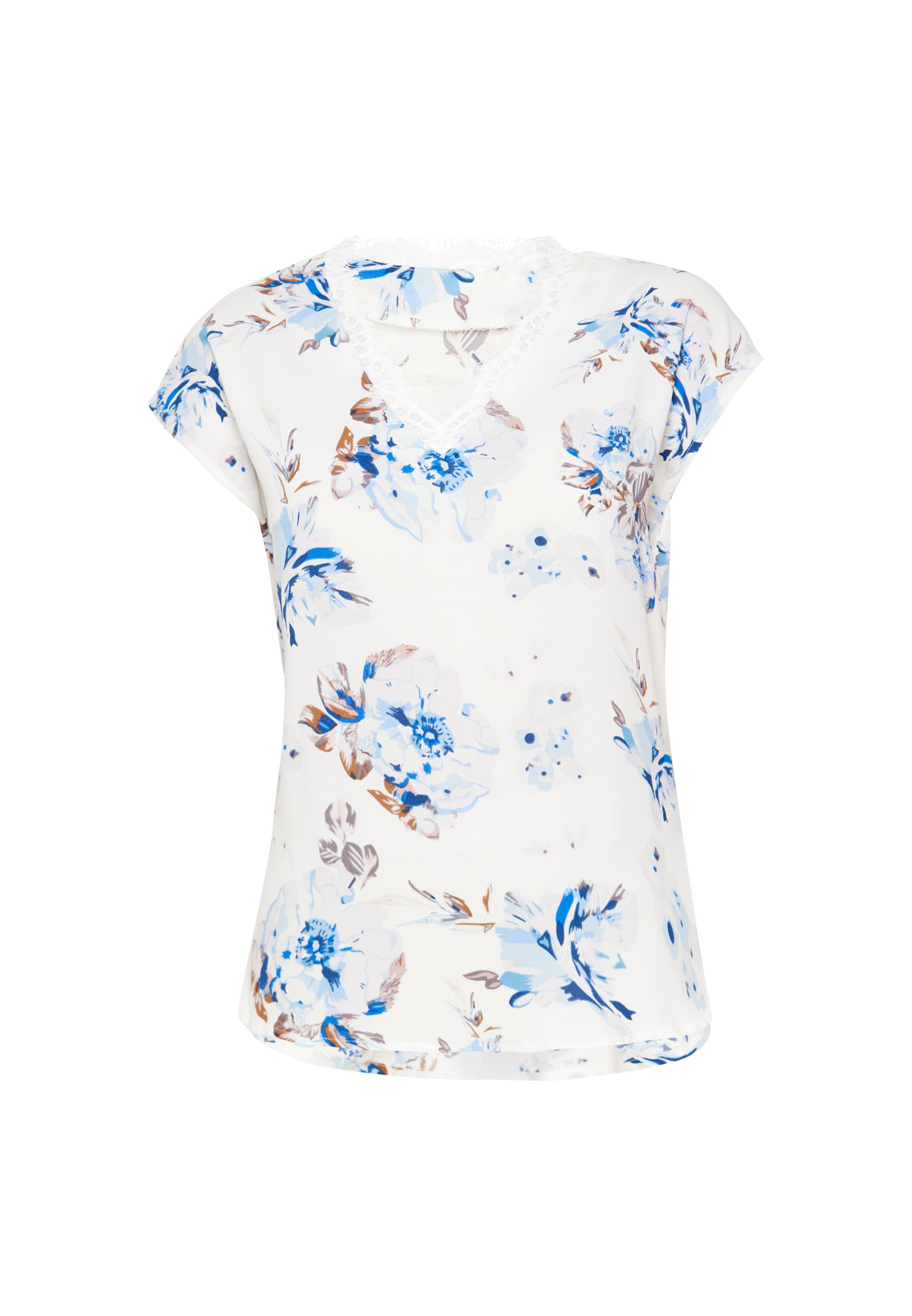 Usha Top - Biela: predná strana