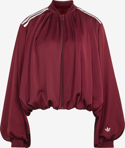 ADIDAS ORIGINALS Prijelazna jakna veličine XS u boja vina / bijela, Pregled proizvoda