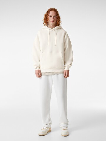 Bershka Sweatshirt in White