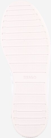 HUGO Red High-Top Sneakers 'Zero' in White