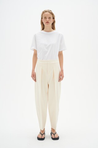 InWear - Loosefit Pantalón plisado 'Zella' en beige