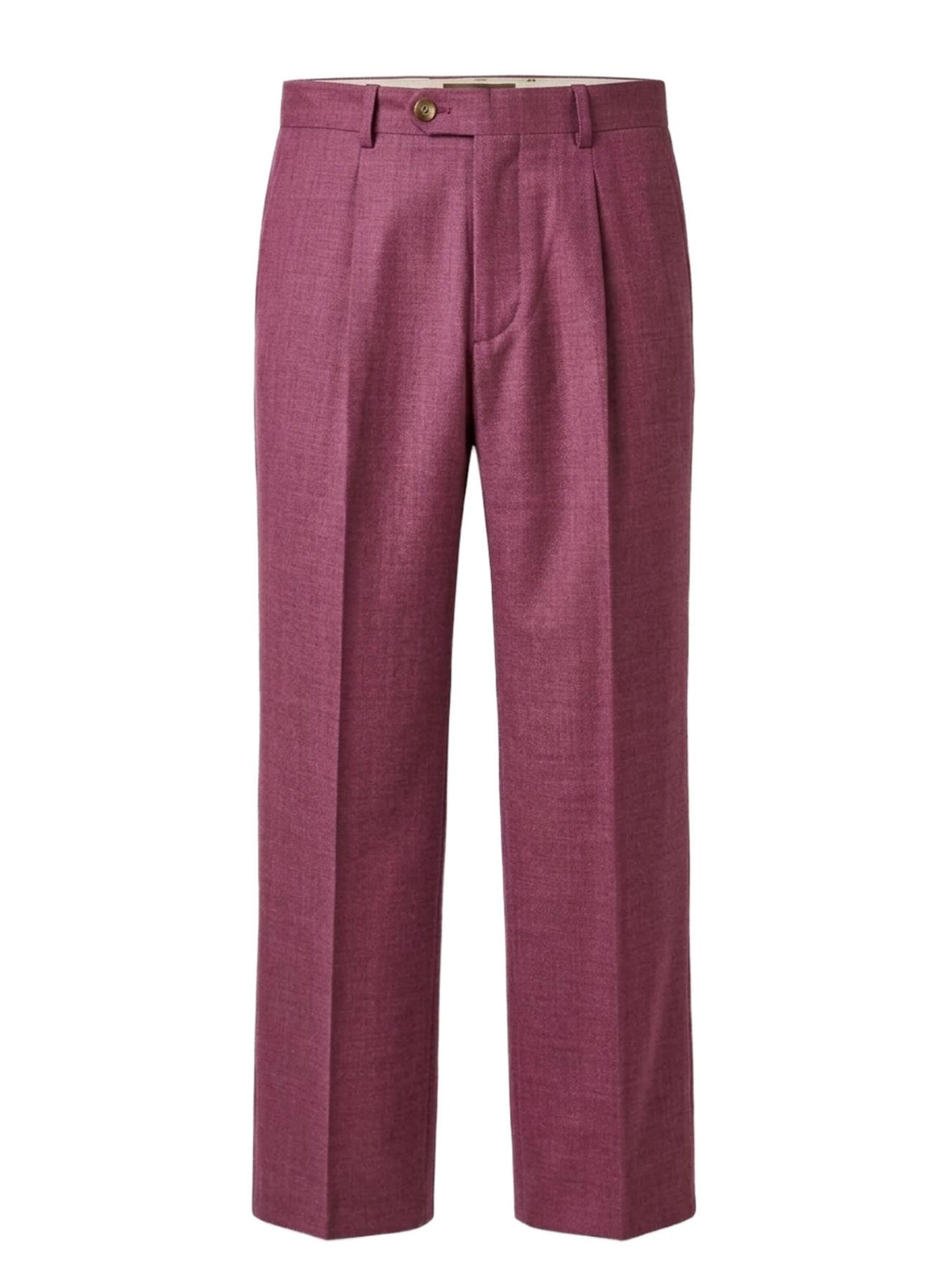 Il Lanificio Regular Broek in Roze: voorkant