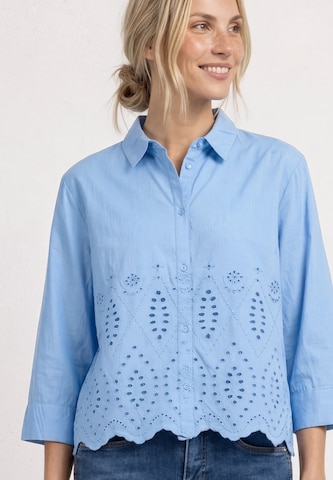 STREET ONE Bluse in Blau