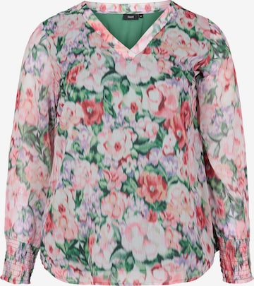 Zizzi - Blusa 'XMALOUX' en Mezcla de colores: frente