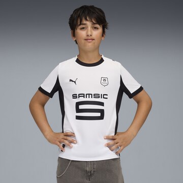T-Shirt fonctionnel 'Stade Rennais FC 25/26' PUMA en blanc : devant