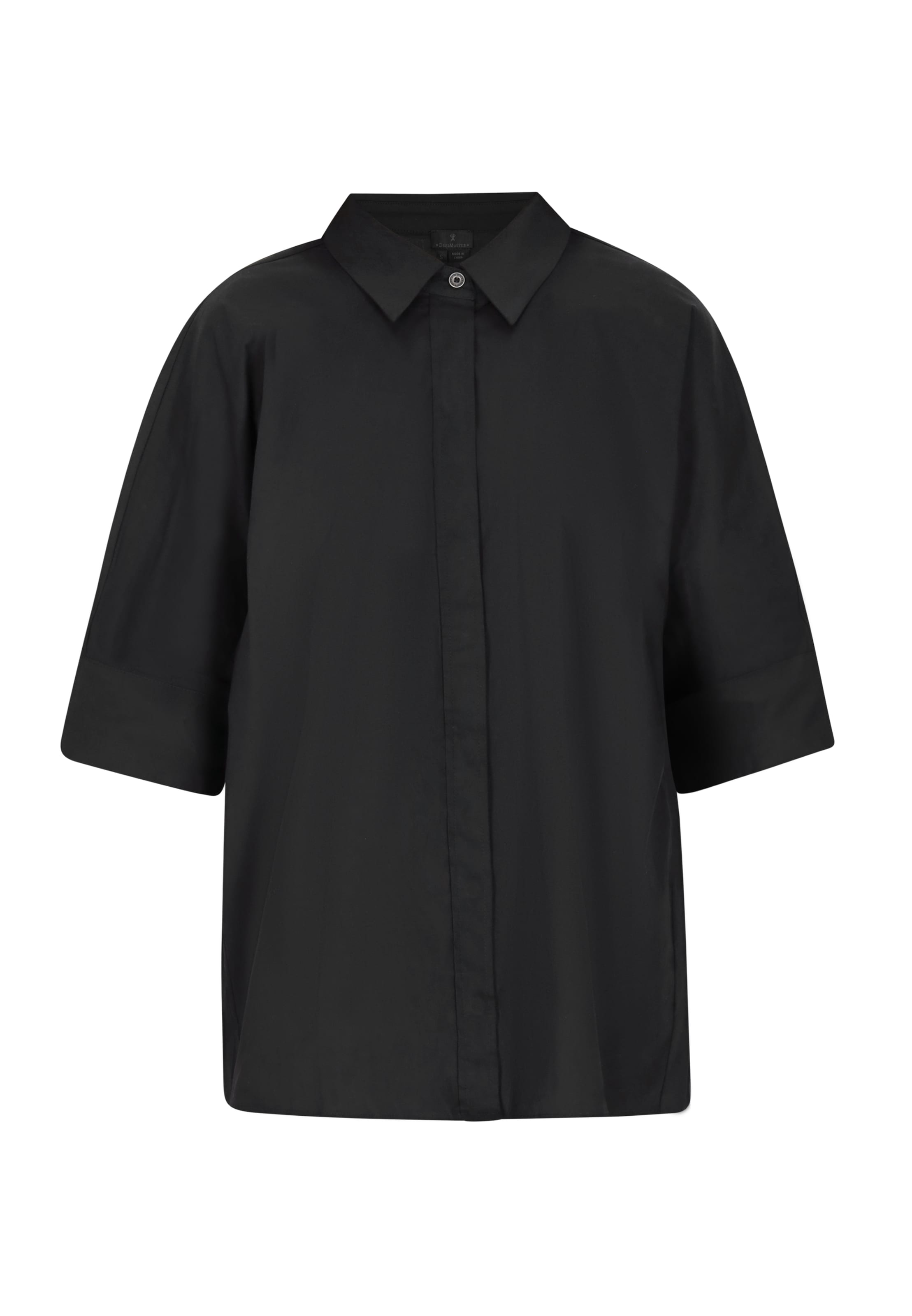 DreiMaster Klassik Blúzka 'Classic Look' - Čierna: predná strana